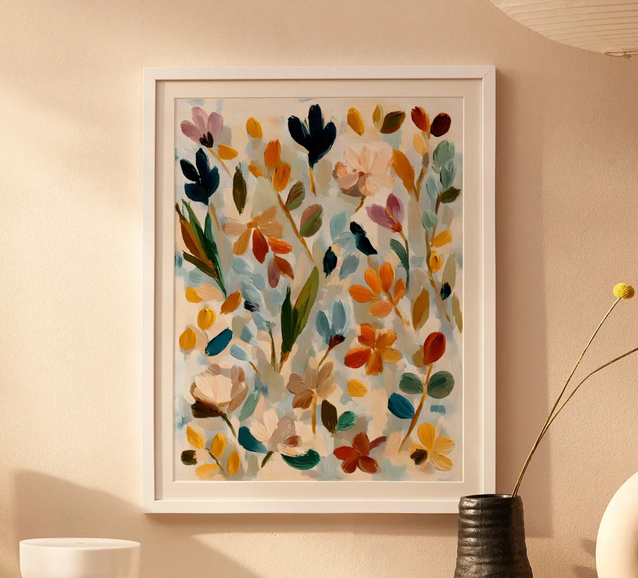 Wild Meadow poster con telaio in plastica da Gypsy Galleria
