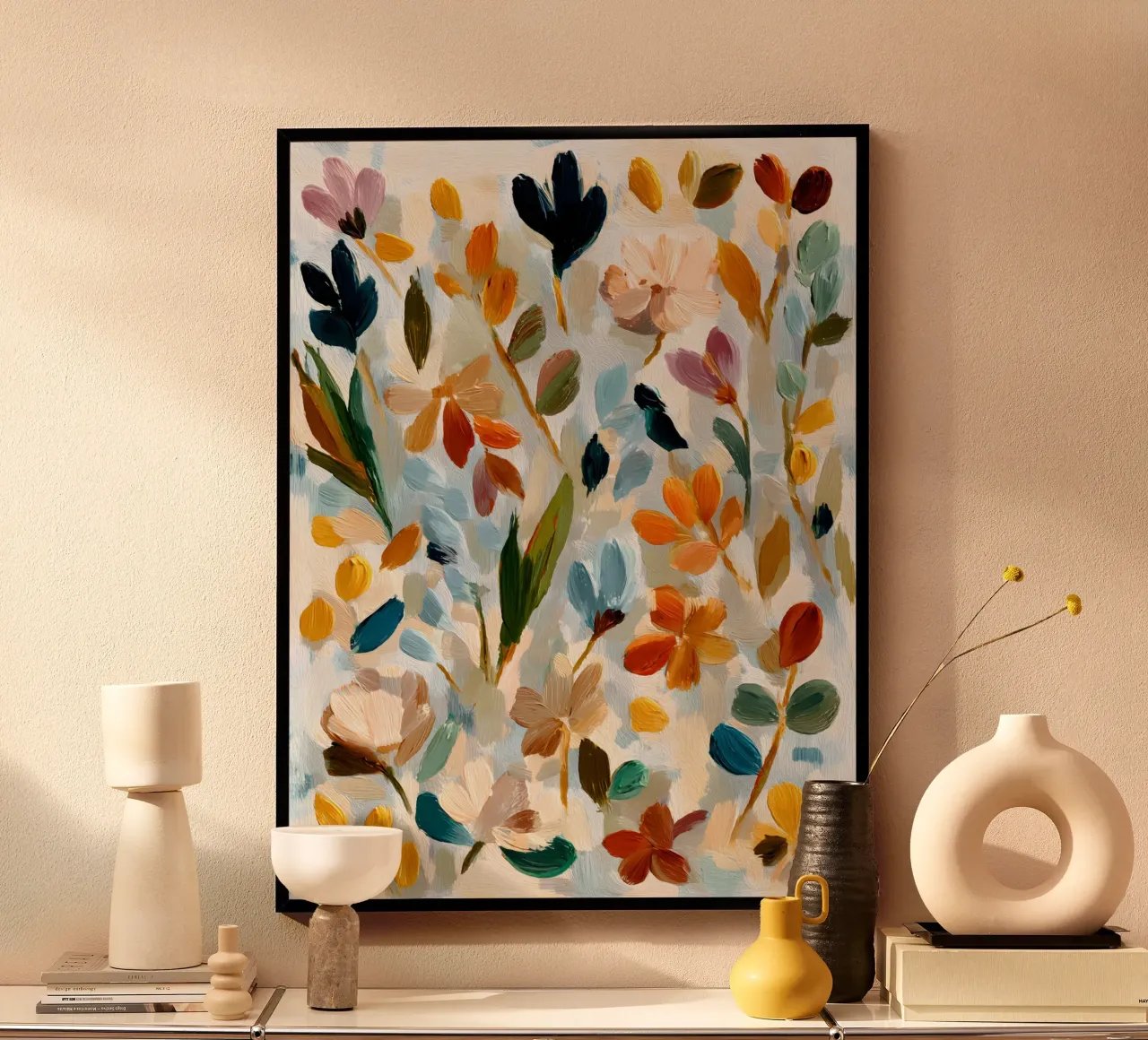 Wild Meadow poster con telaio in plastica da Gypsy Galleria