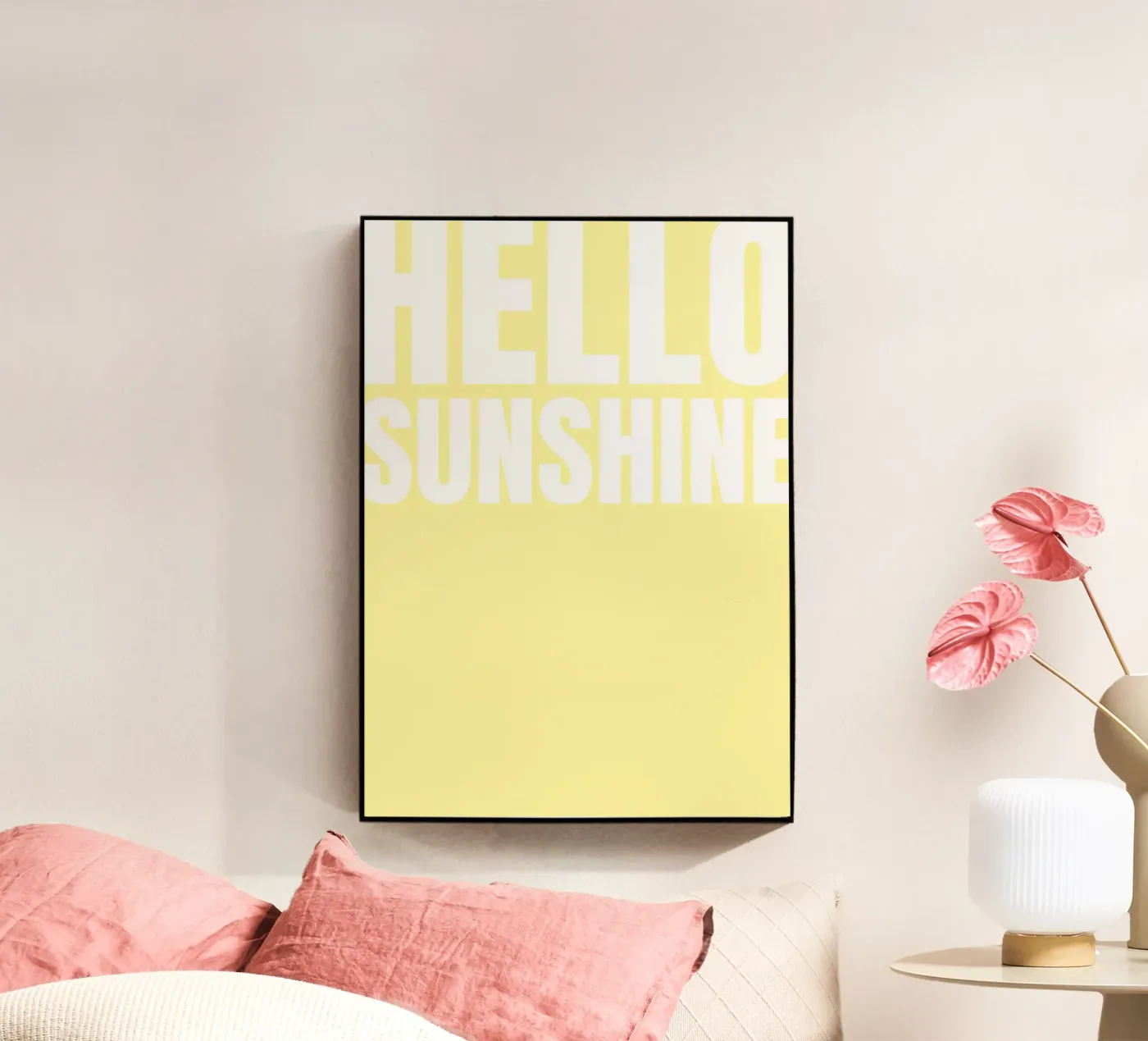 Hello Sunshine plexiglass da Athene Fritsch