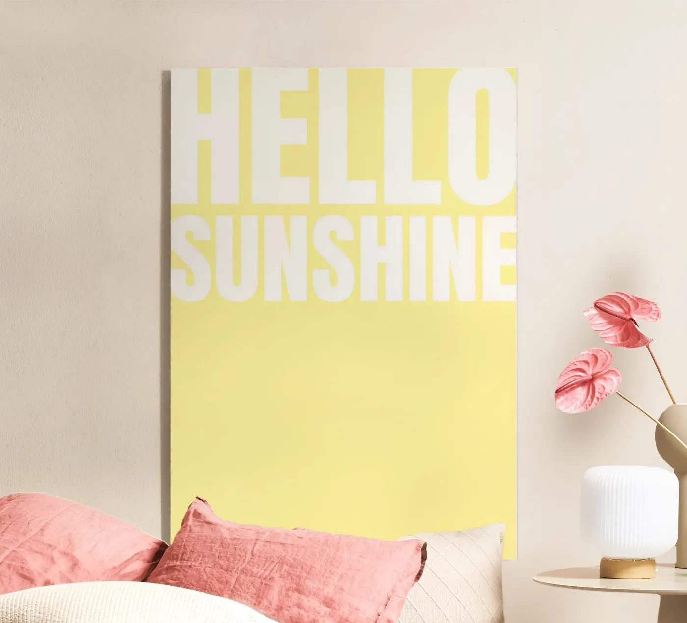 Hello Sunshine plexiglass da Athene Fritsch