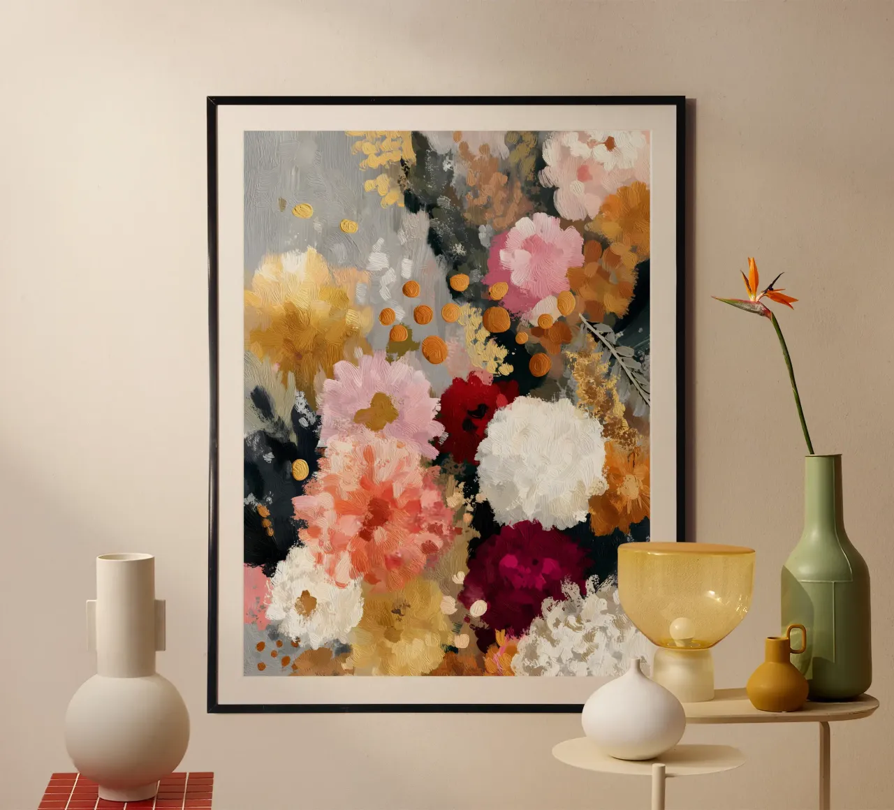 Golden Garden poster da Gypsy Galleria