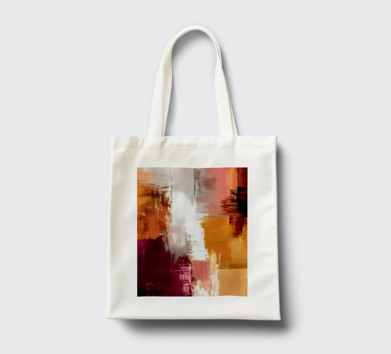 Autumn Abstract borsa in juta da Gypsy Galleria