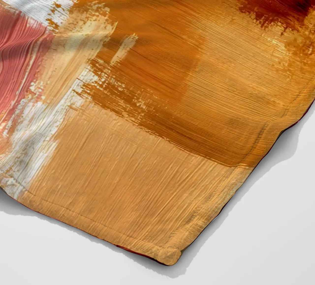 Autumn Abstract coperta in pile da Gypsy Galleria