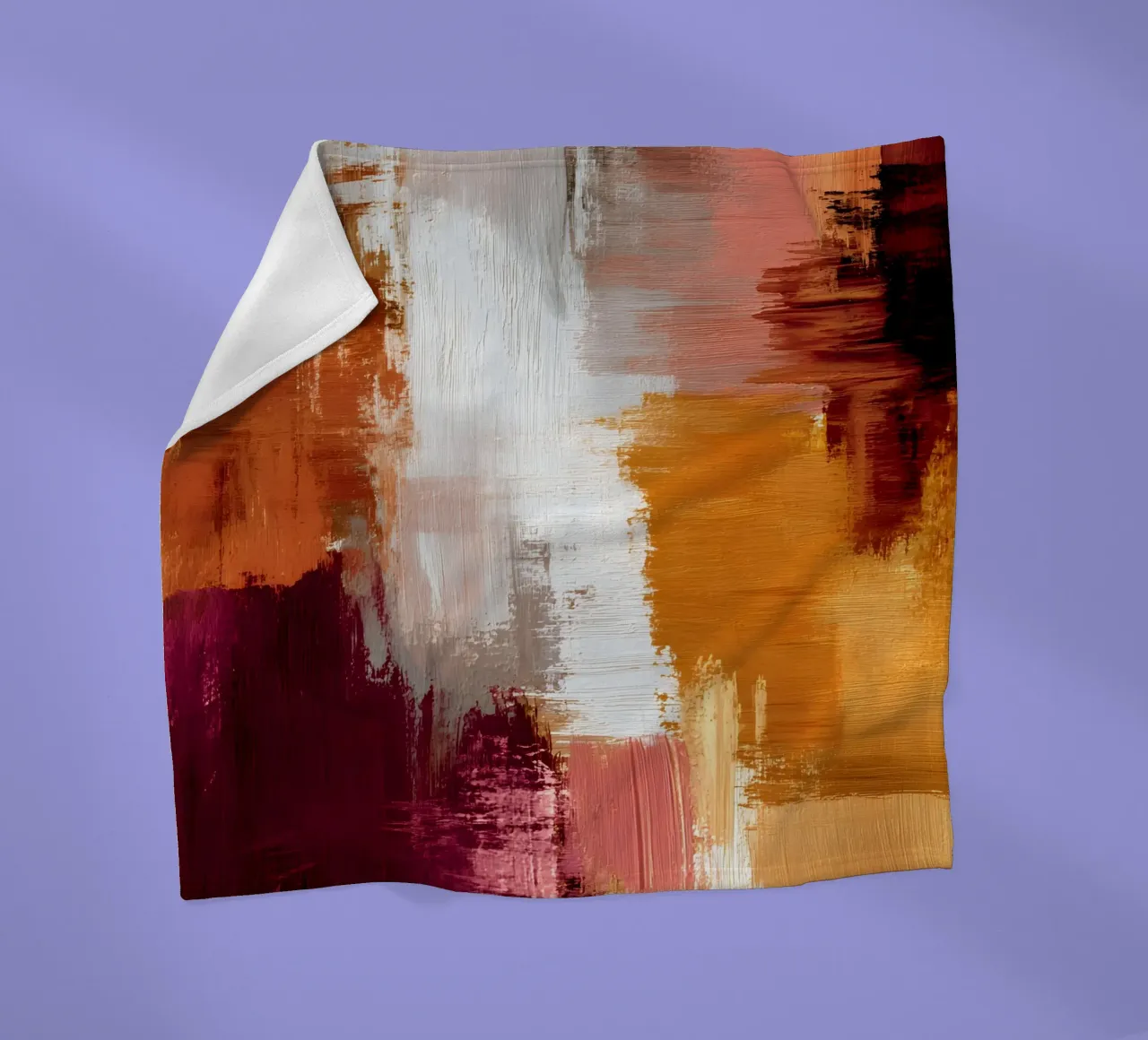 Autumn Abstract coperta in pile da Gypsy Galleria