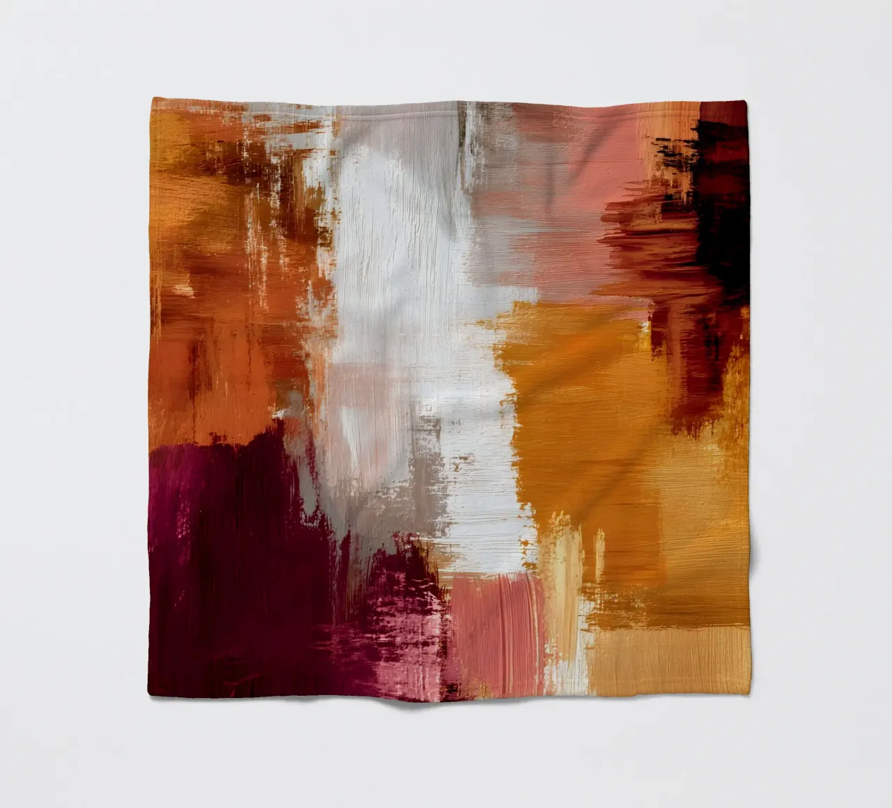 Autumn Abstract coperta in pile da Gypsy Galleria