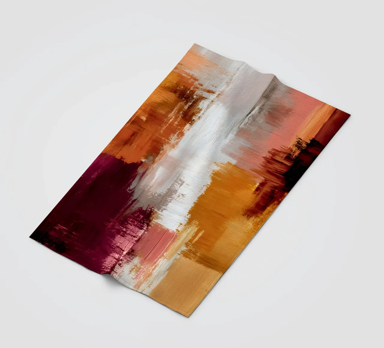 Autumn Abstract coperta in pile da Gypsy Galleria