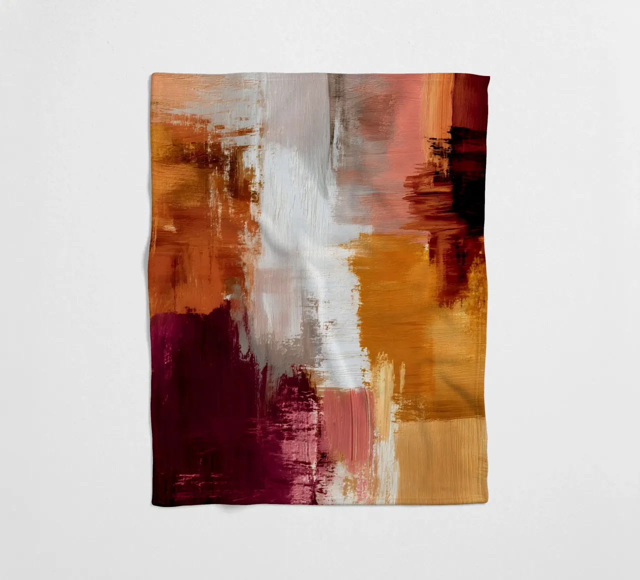 Autumn Abstract coperta in pile da Gypsy Galleria
