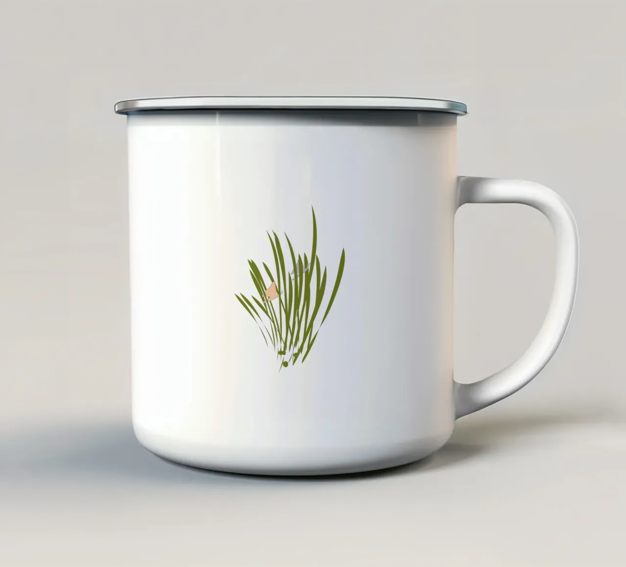 Il volo senza fretta /Serenity 5 tazza in smalto da Carrot & Soul