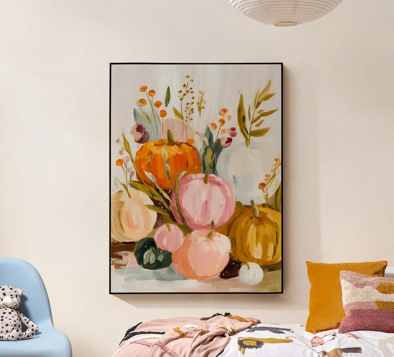 Pumpkin Gathering plexiglass da Gypsy Galleria