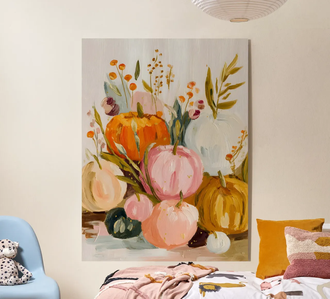 Pumpkin Gathering plexiglass da Gypsy Galleria