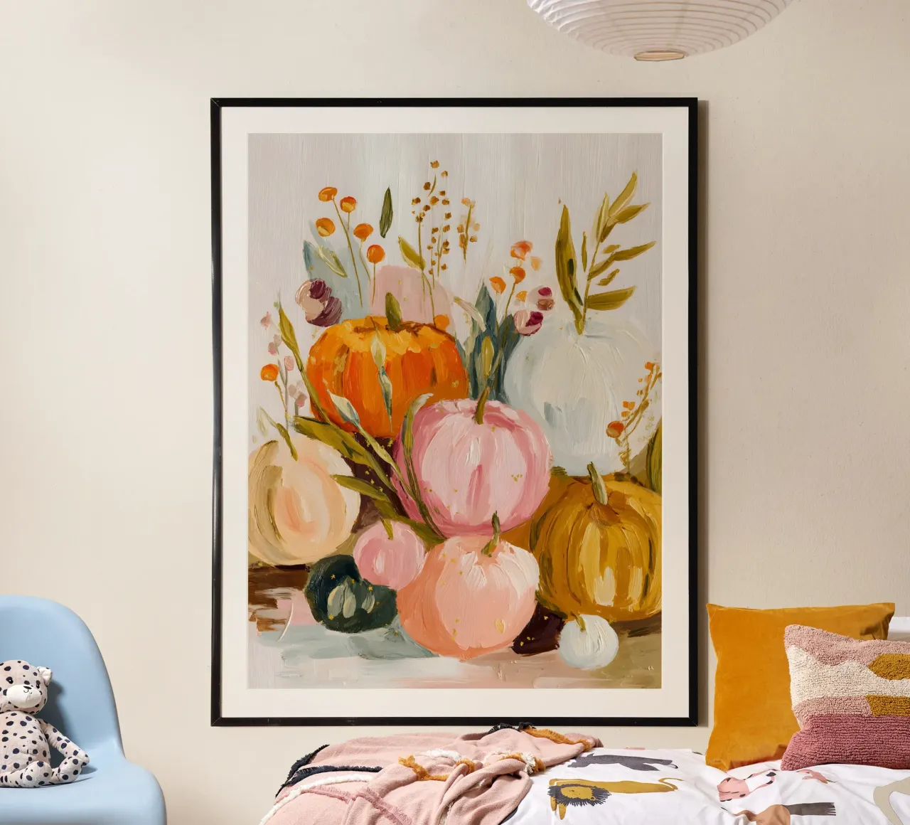 Pumpkin Gathering poster da Gypsy Galleria