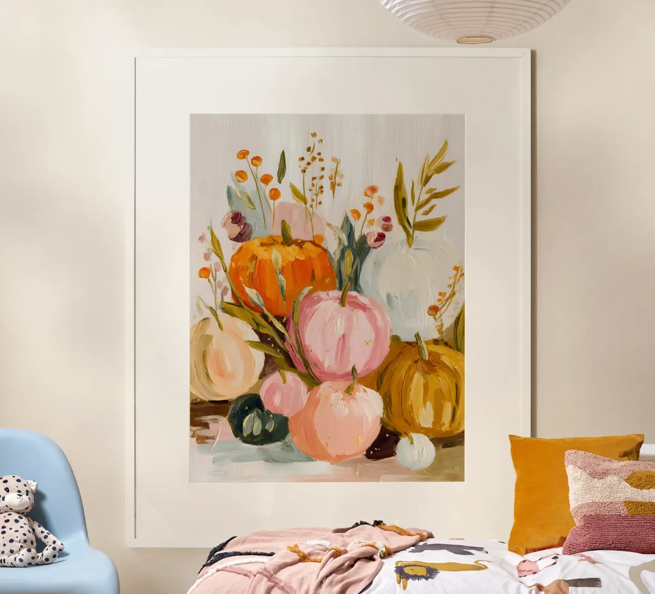 Pumpkin Gathering poster da Gypsy Galleria