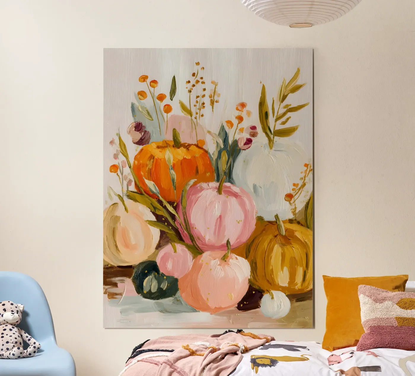 Pumpkin Gathering poster da Gypsy Galleria