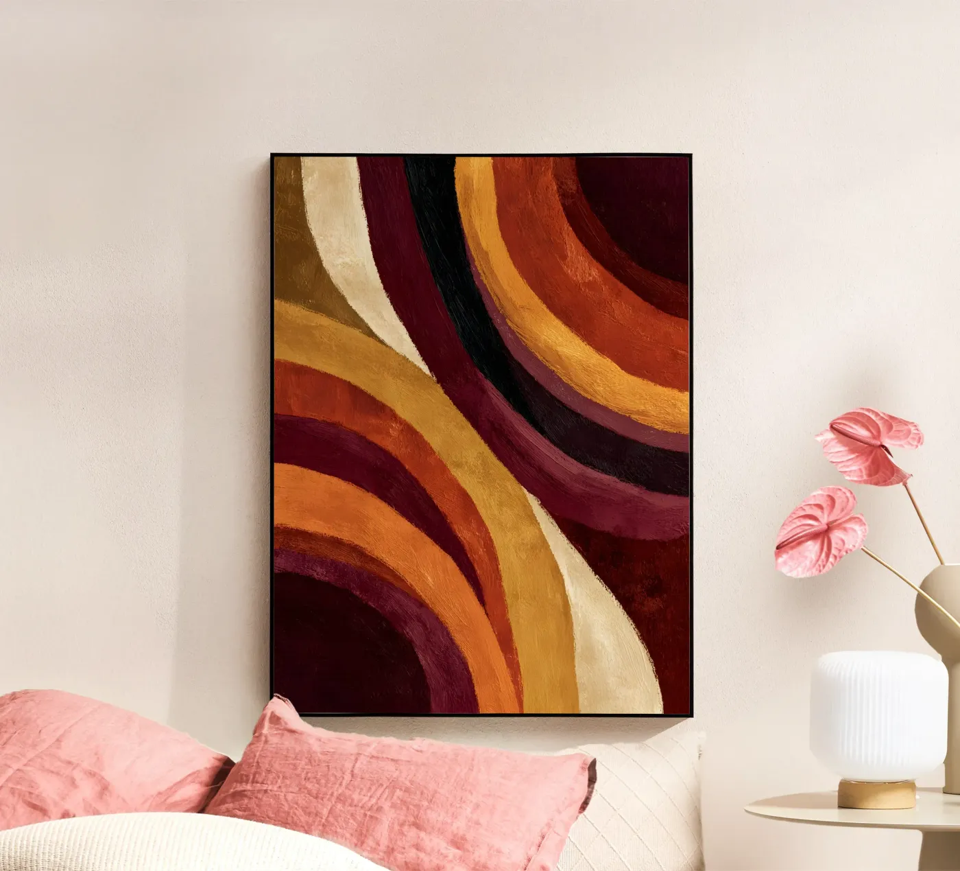 Retro Waves plexiglas de Gypsy Galleria