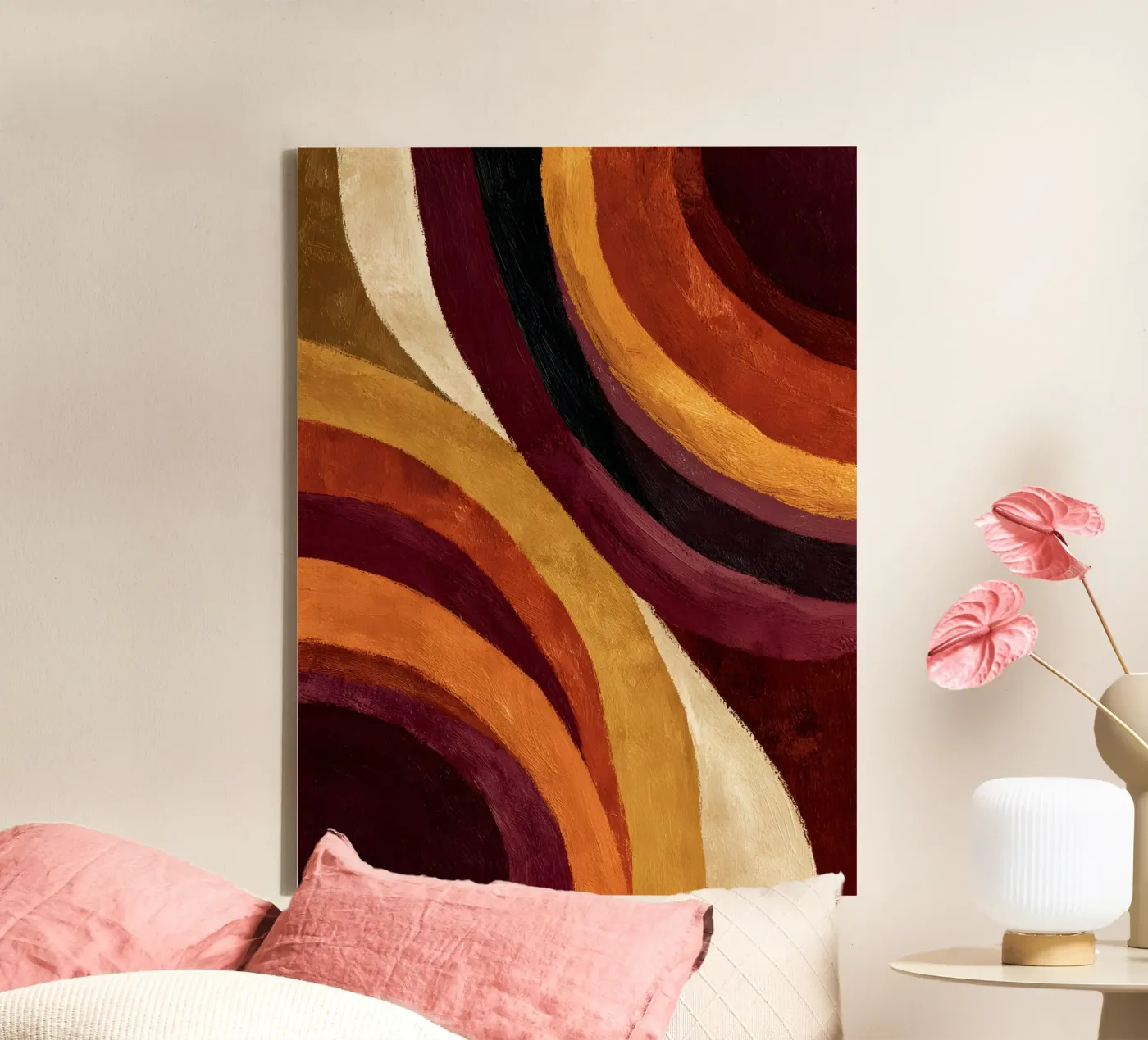 Retro Waves tela da Gypsy Galleria