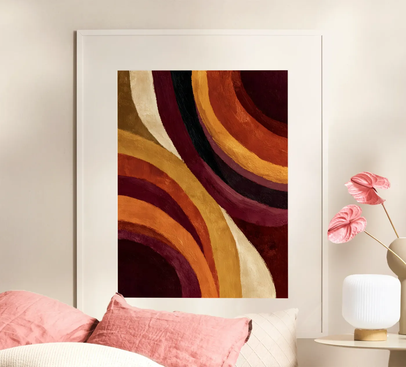 Retro Waves Poster von Gypsy Galleria
