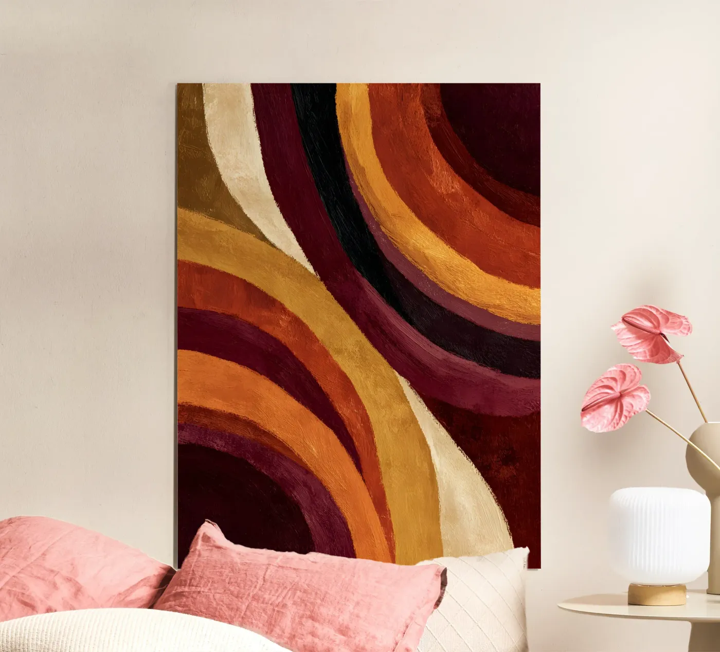 Retro Waves Poster von Gypsy Galleria
