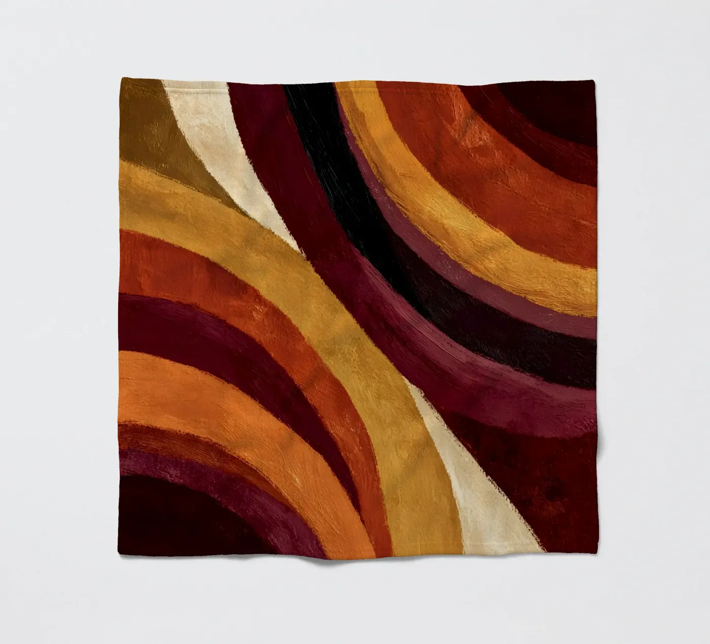 Retro Waves Fleecedecke von Gypsy Galleria