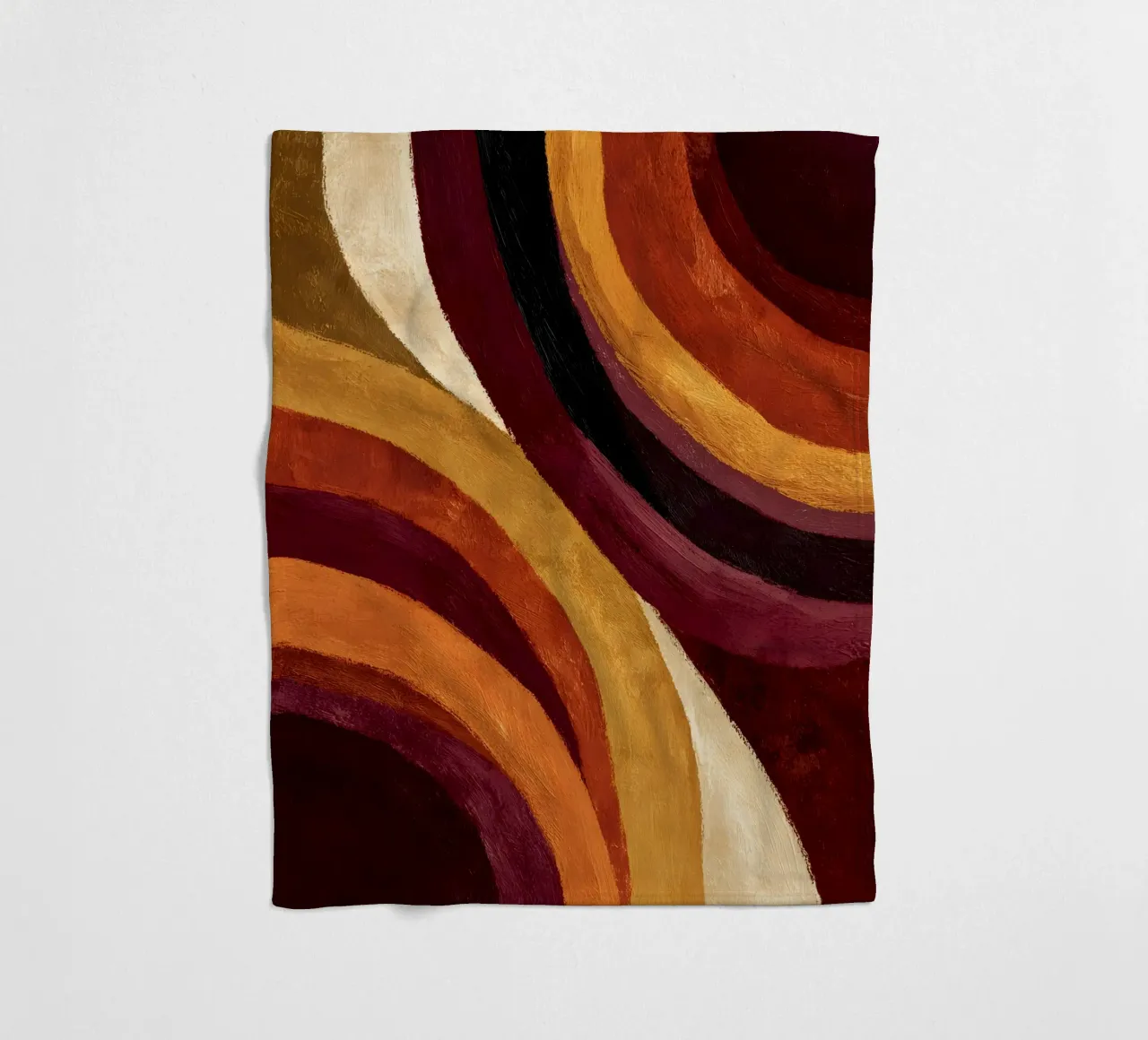 Retro Waves coperta in pile da Gypsy Galleria
