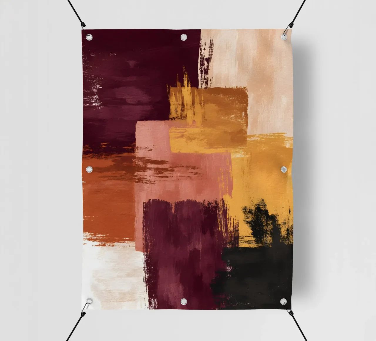 Rustic Blocks telo in pvc da Gypsy Galleria