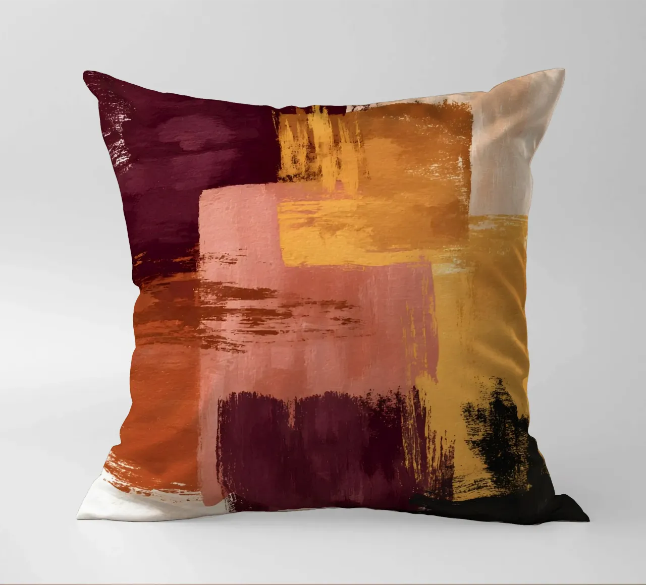 Rustic Blocks Kissen von Gypsy Galleria