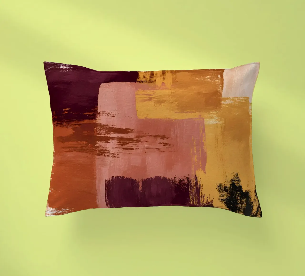 Rustic Blocks Kissen von Gypsy Galleria