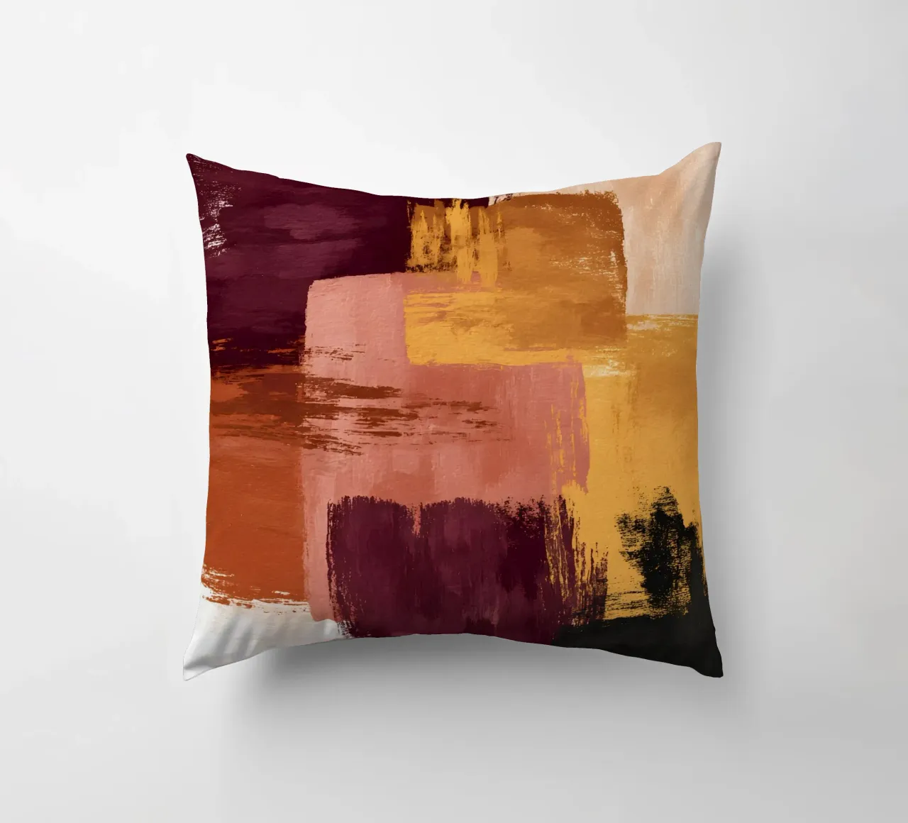 Rustic Blocks Kissen von Gypsy Galleria