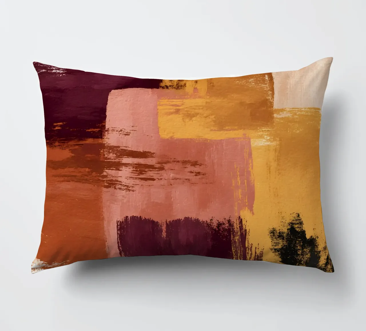 Rustic Blocks Kissen von Gypsy Galleria