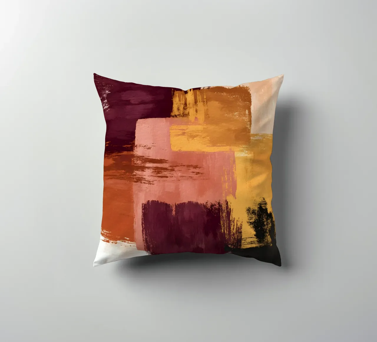 Rustic Blocks Kissen von Gypsy Galleria