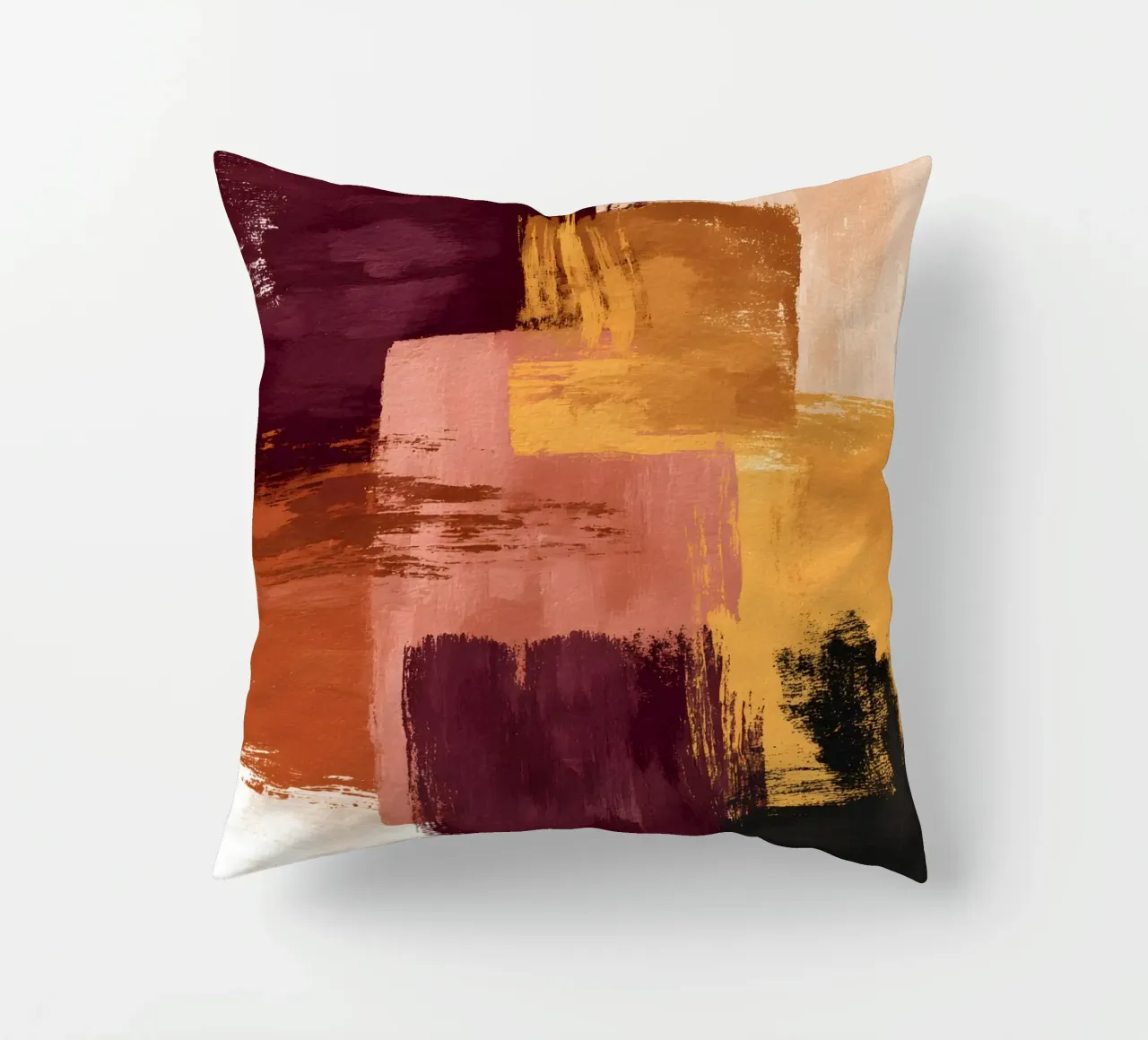 Rustic Blocks Kissen von Gypsy Galleria