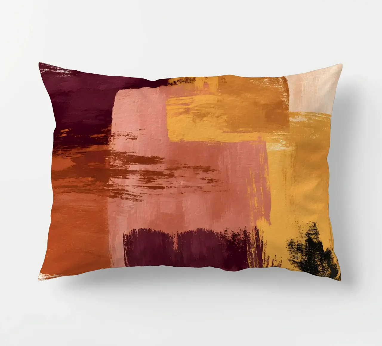 Rustic Blocks Kissen von Gypsy Galleria