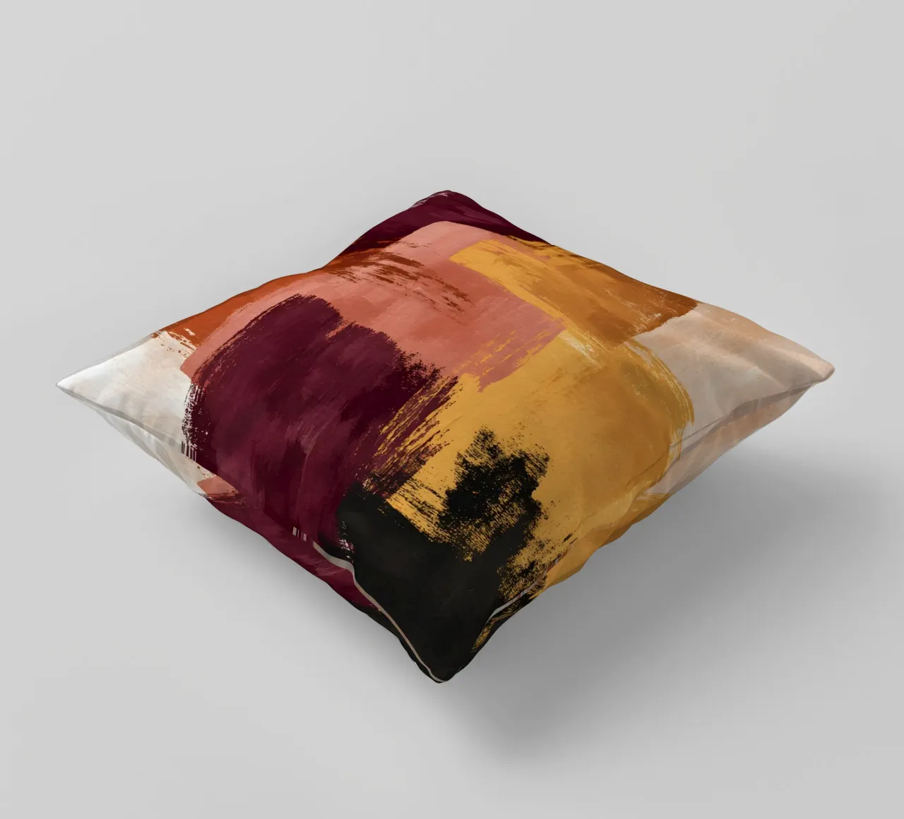 Rustic Blocks Kissen von Gypsy Galleria