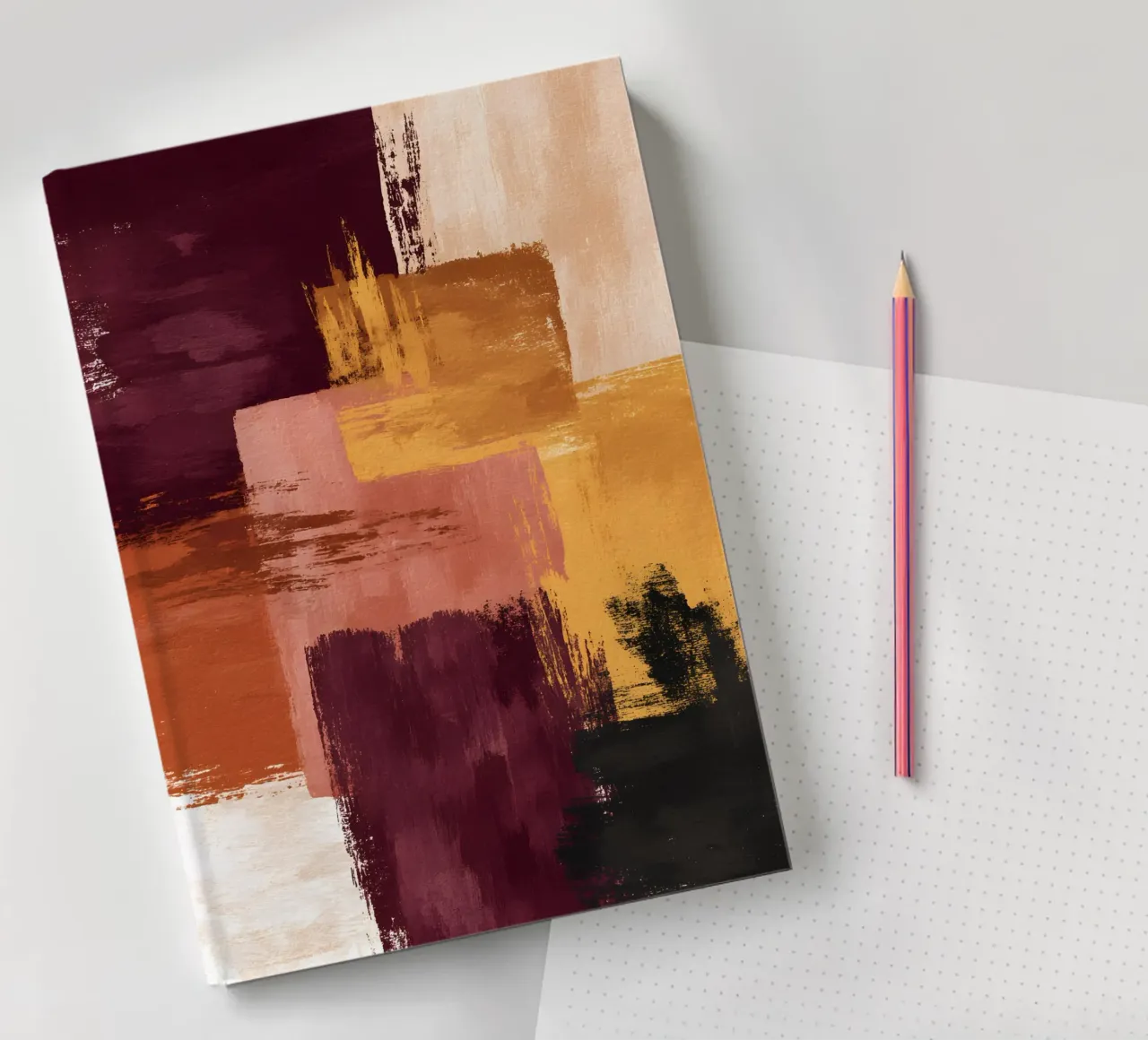 Rustic Blocks notebook by Gypsy Galleria