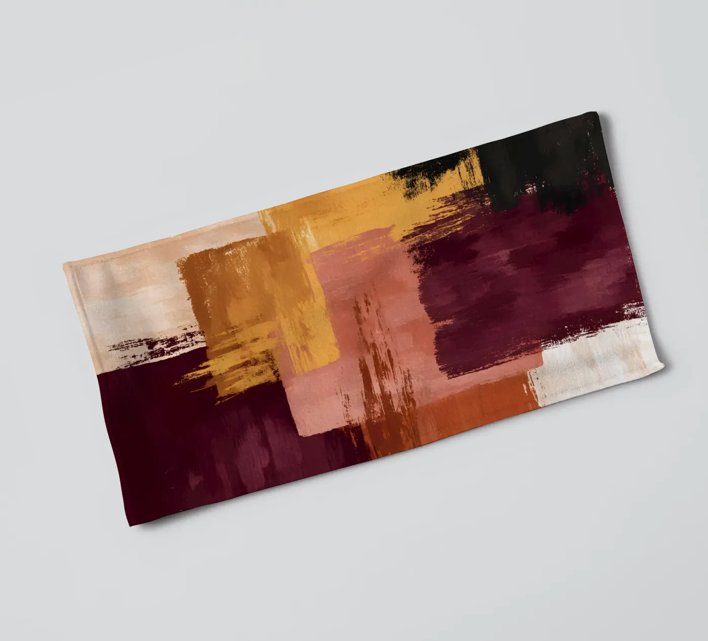 Rustic Blocks towel by Gypsy Galleria