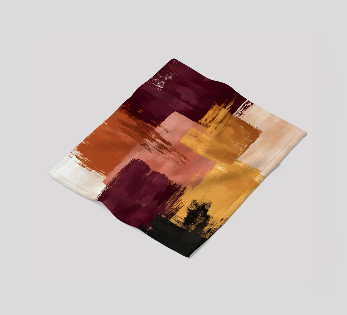 Rustic Blocks coperta in pile da Gypsy Galleria