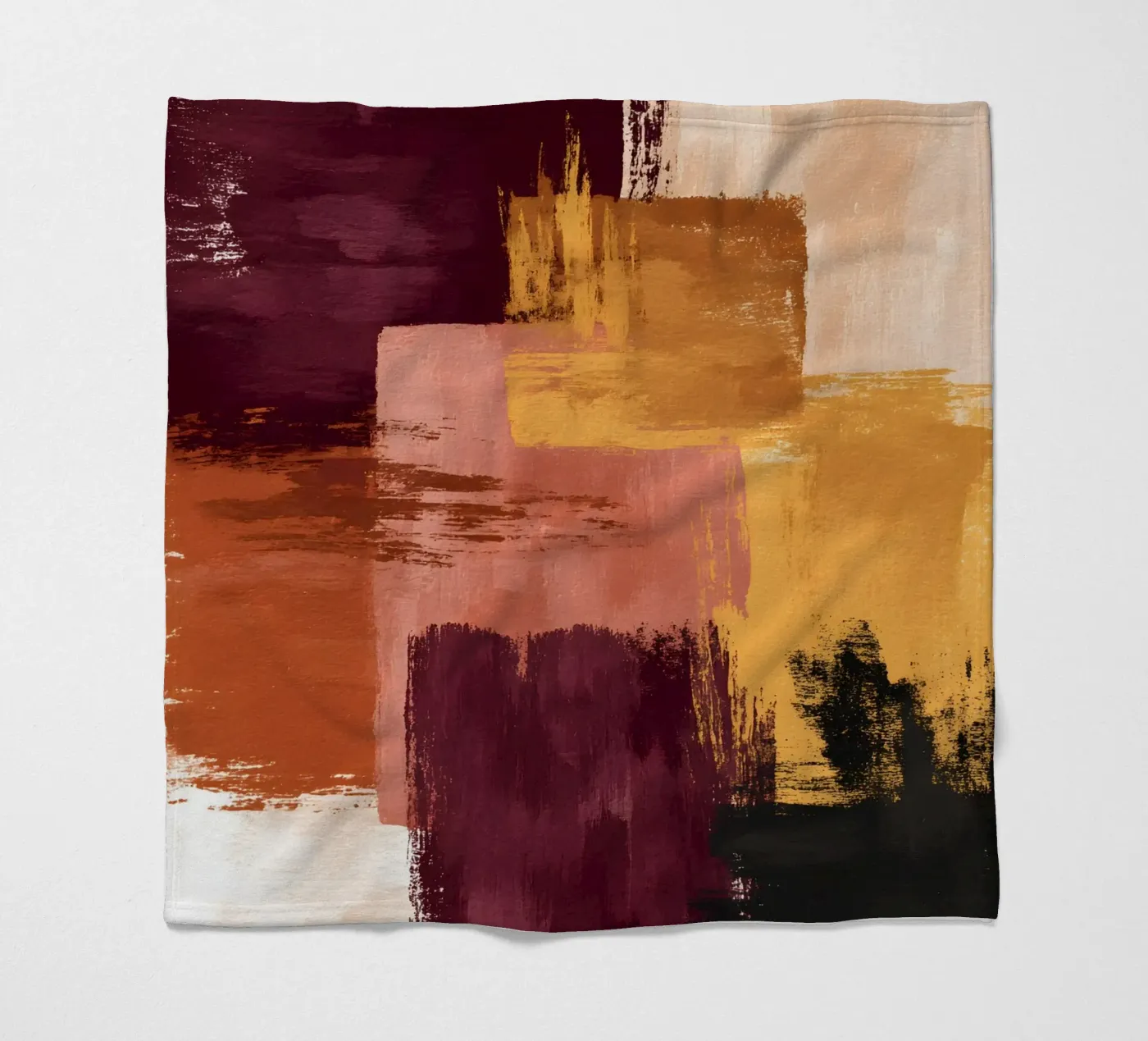 Rustic Blocks coperta in pile da Gypsy Galleria