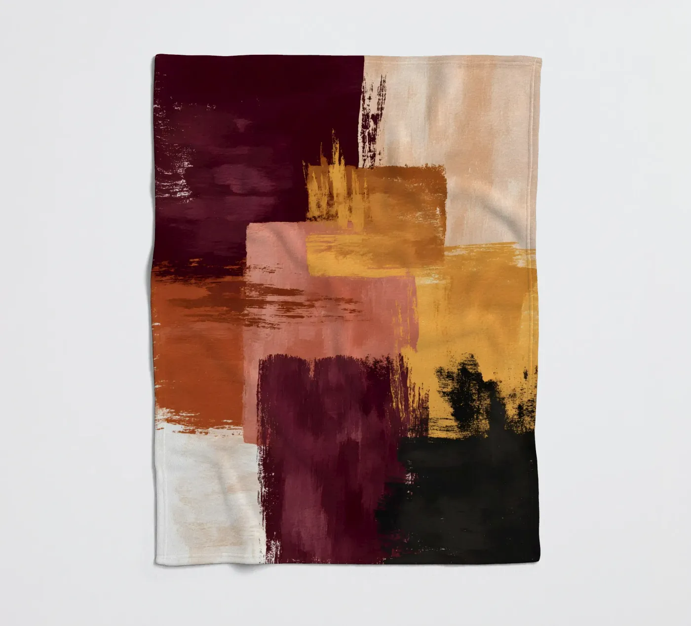 Rustic Blocks coperta in pile da Gypsy Galleria