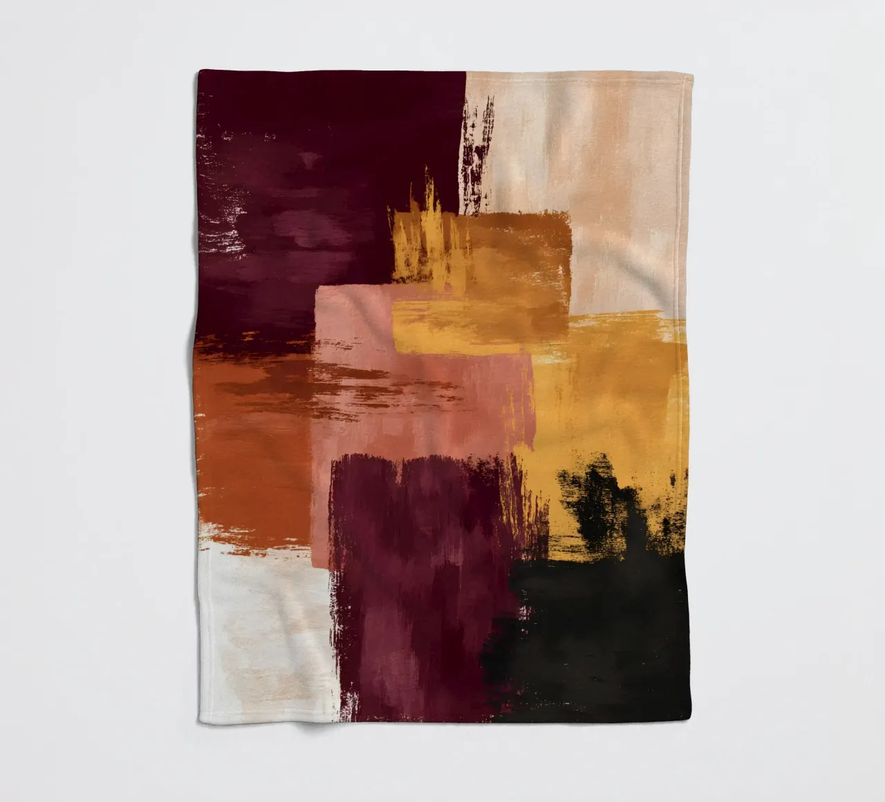 Rustic Blocks coperta in pile da Gypsy Galleria