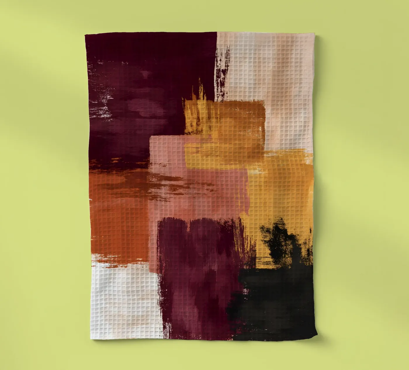 Rustic Blocks Geschirrtuch von Gypsy Galleria