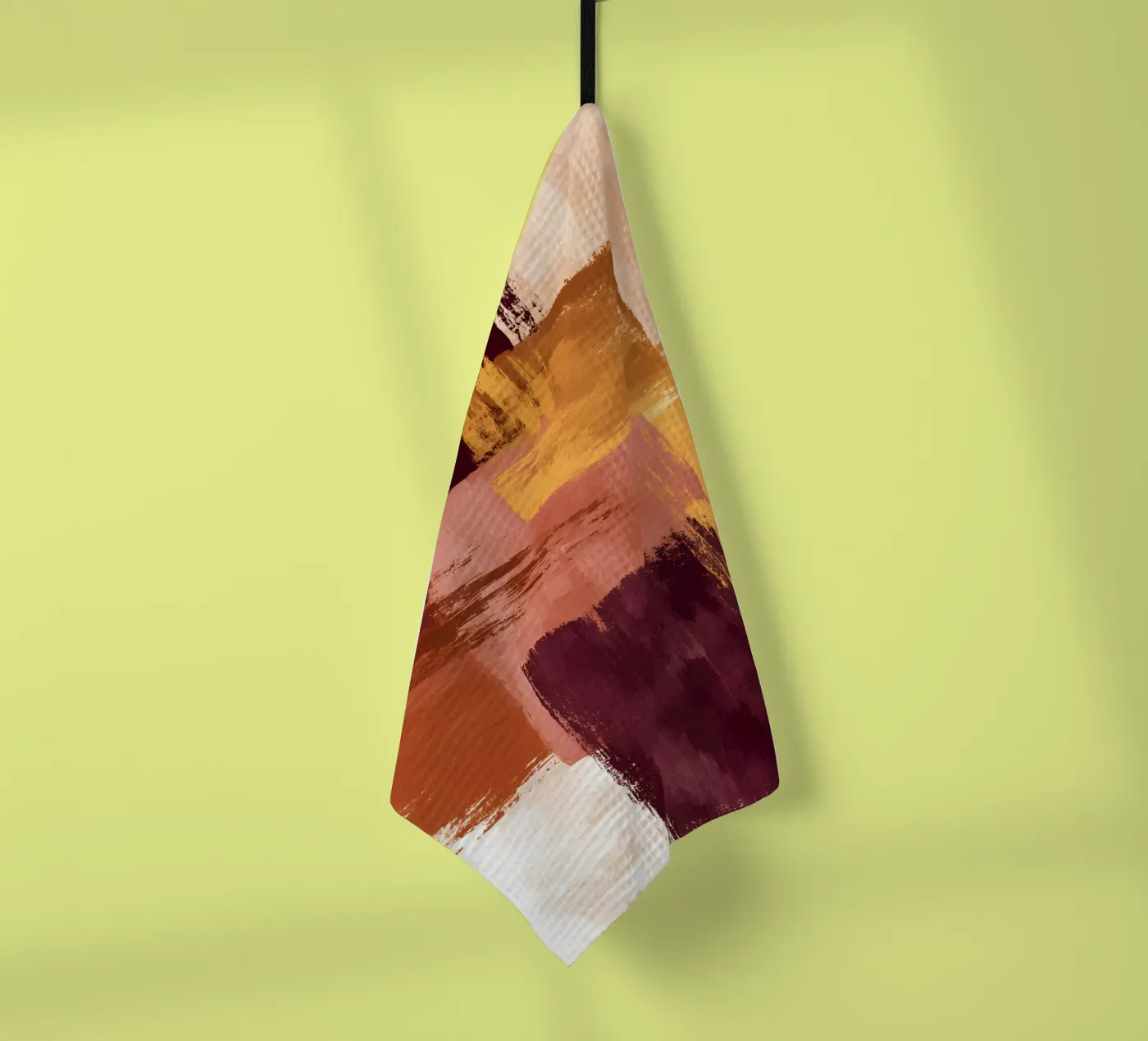 Rustic Blocks Geschirrtuch von Gypsy Galleria