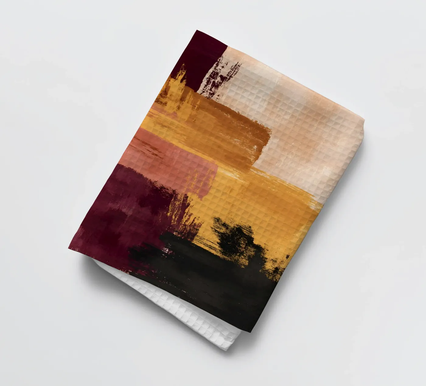 Rustic Blocks Geschirrtuch von Gypsy Galleria