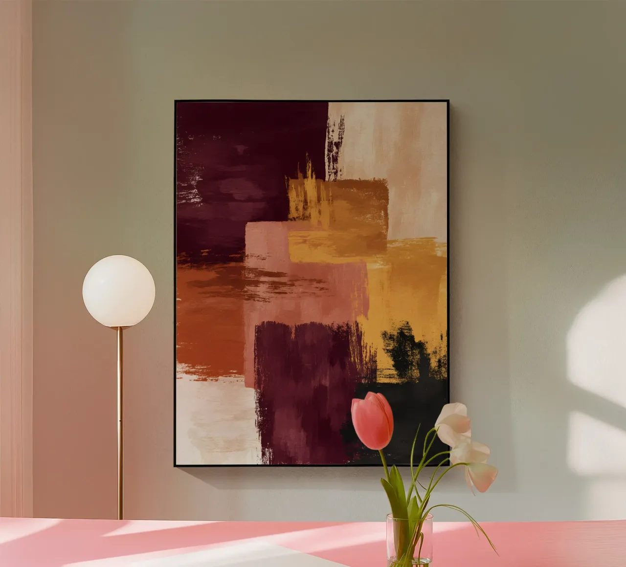 Rustic Blocks plexiglass da Gypsy Galleria