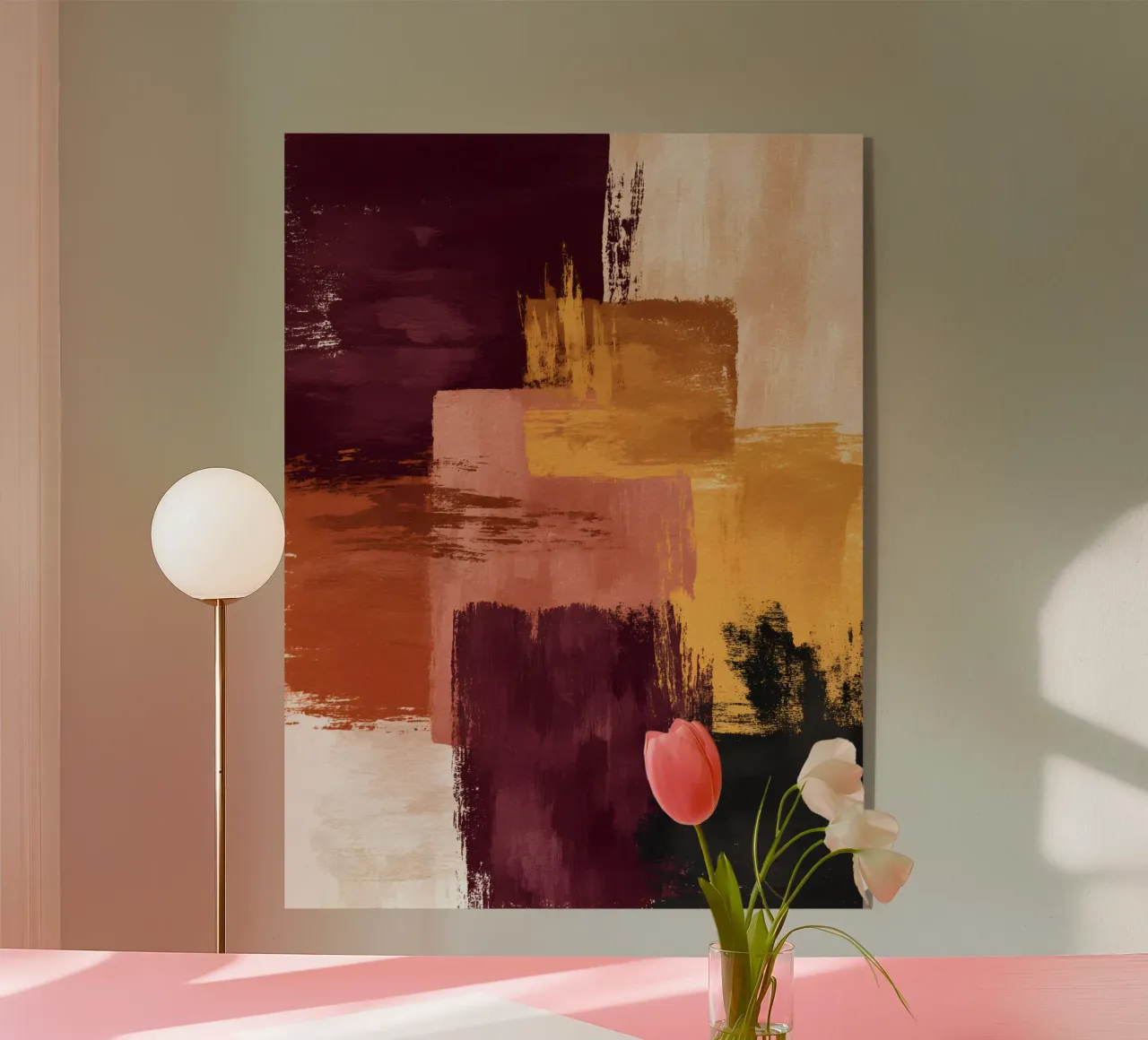 Rustic Blocks plexiglass da Gypsy Galleria