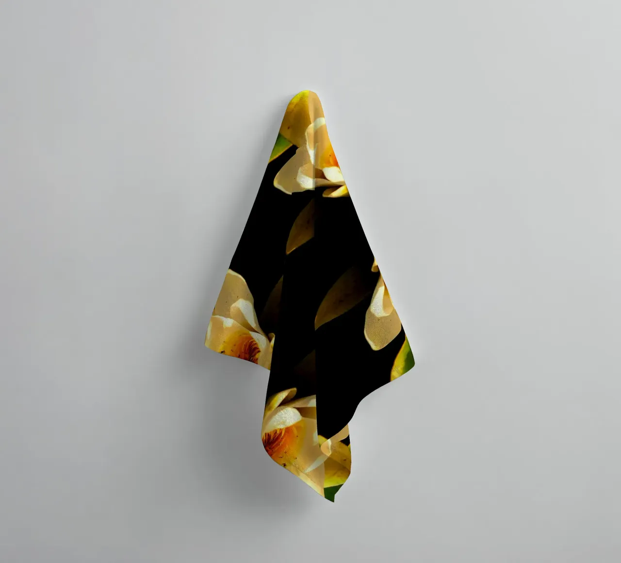 Water Lily Portal – Abstract Fine Art Print towel by jay