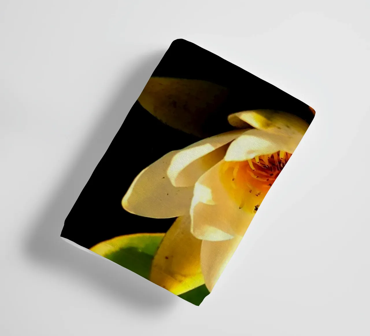 Water Lily Portal – Abstract Fine Art Print towel by jay