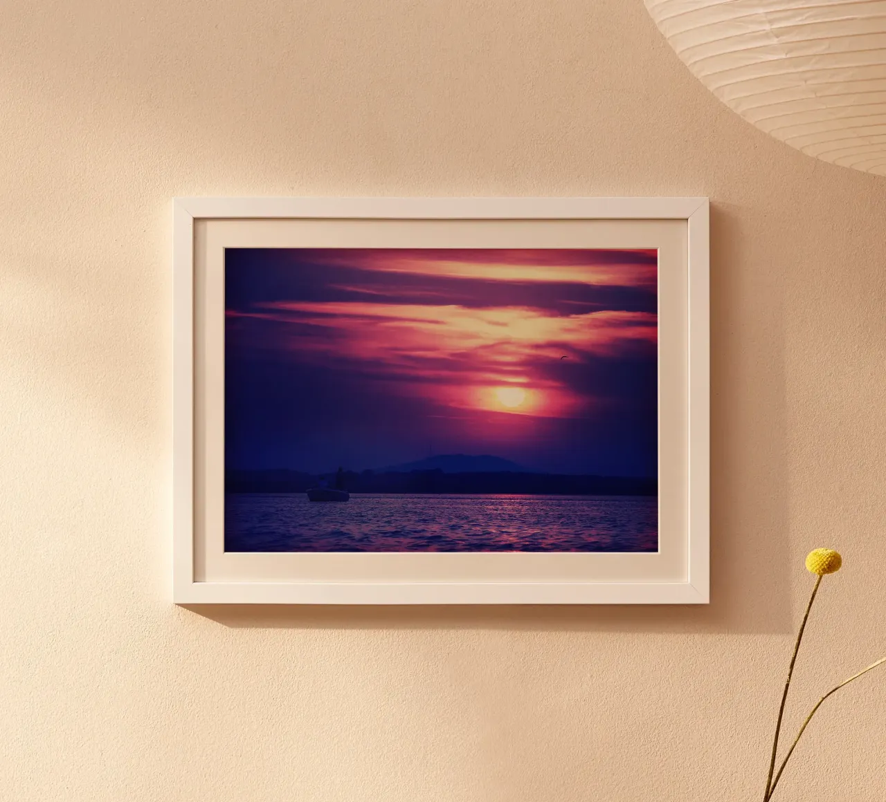 Pescatori al tramonto - Stampa Delta Fine Art poster da jay