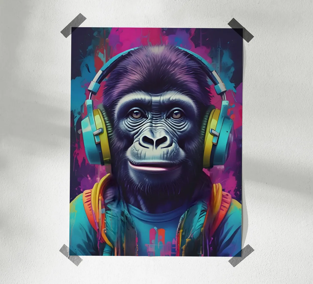 Gorilla music poster da MakArena