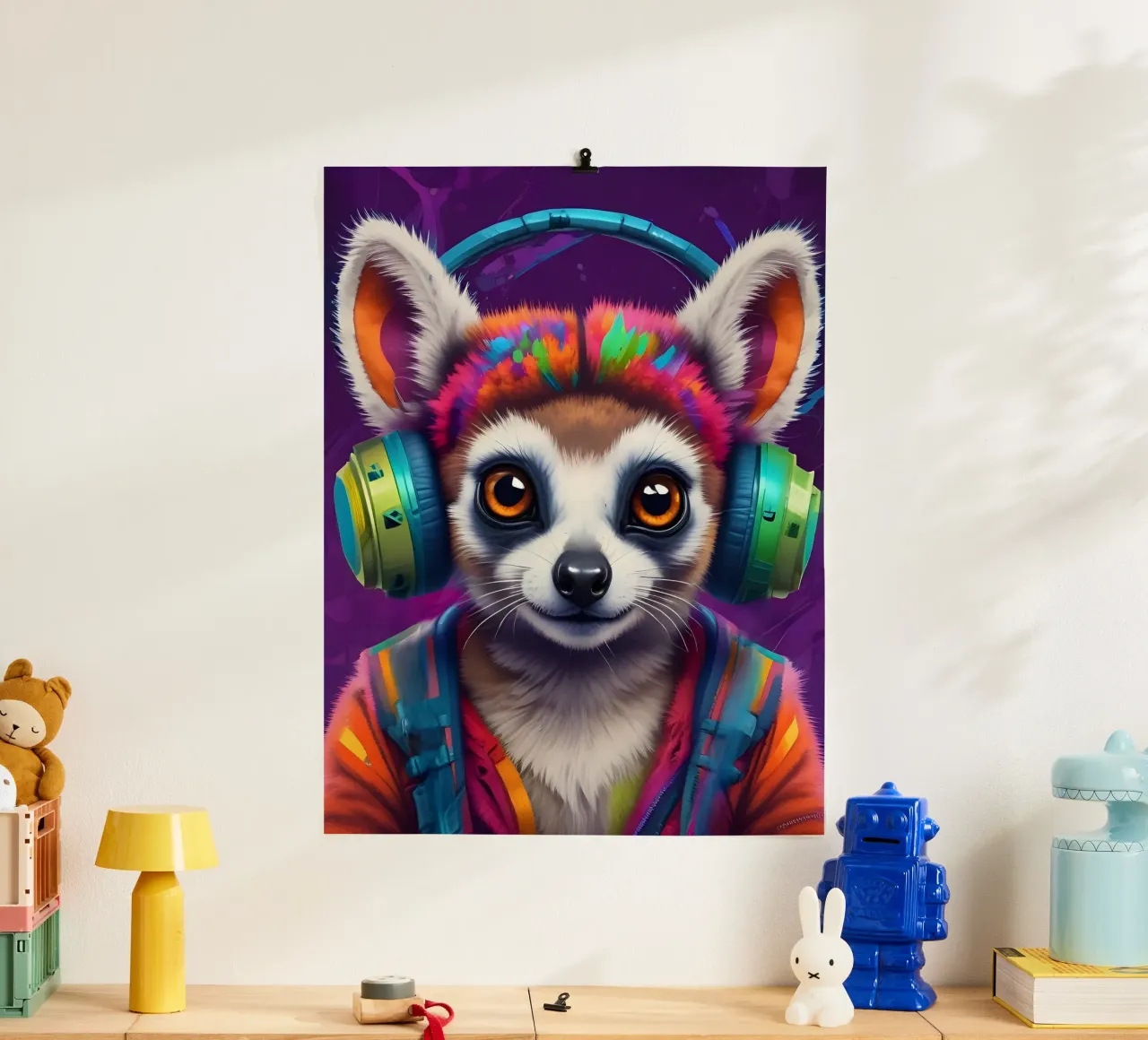 Lemure melomane poster da MakArena