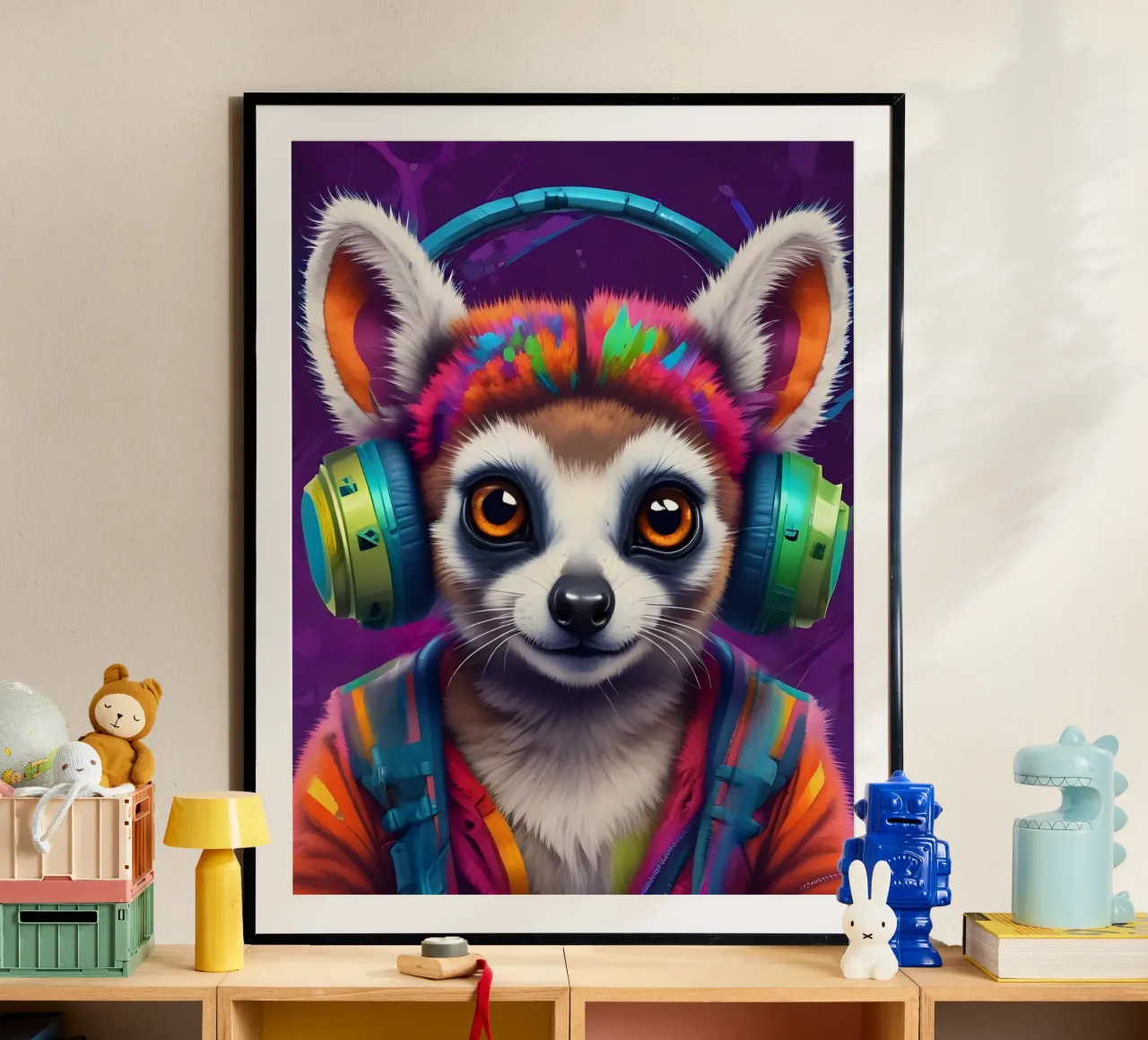 Lemure melomane poster da MakArena