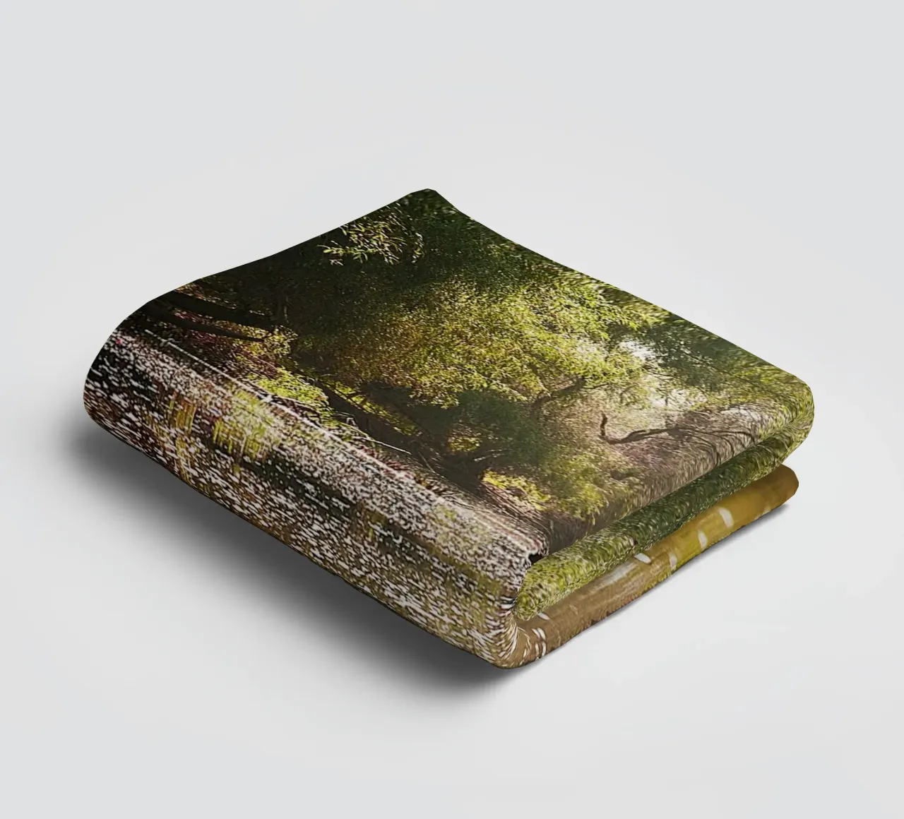 Enter the Unknown – Delta Canal Fine Art Print towel by jay